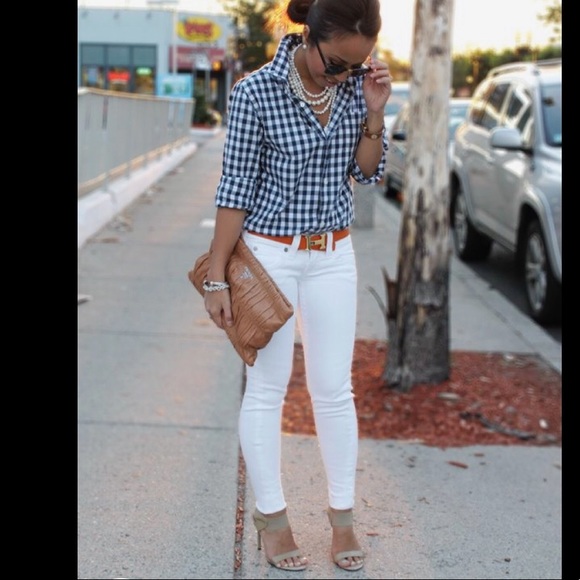 J Crew Factory Checkered Button up shirt - Picture 8 of 8